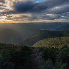 Sonnenuntergang auf dem Weinbiet