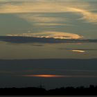 Sonnenuntergang auf dem Westerwald