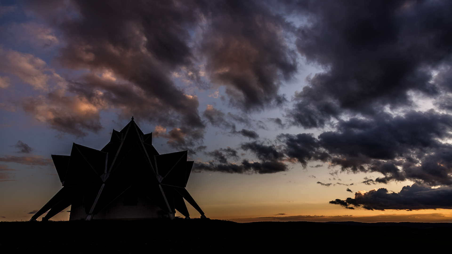 Sonnenuntergang auf dem Wirtsberg