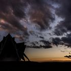 Sonnenuntergang auf dem Wirtsberg