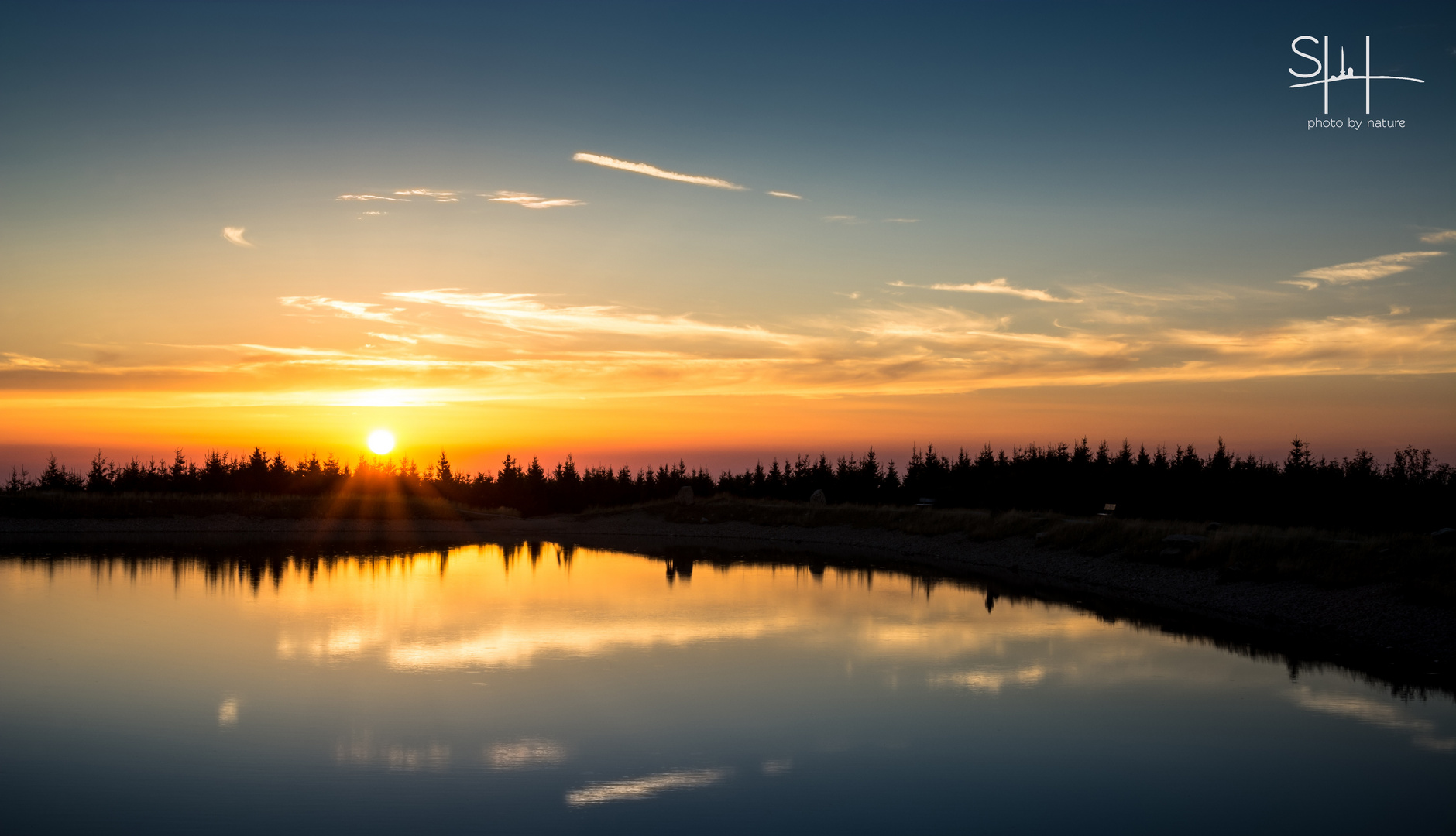 Sonnenuntergang auf dem Wurmberg