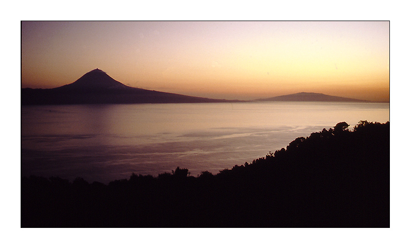 Sonnenuntergang auf den Azoren