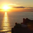 Sonnenuntergang auf den Cliffs of Moher