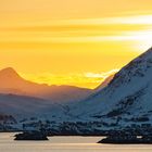 Sonnenuntergang auf den Lofoten