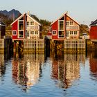 Sonnenuntergang auf den Lofoten