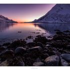 Sonnenuntergang auf den Lofoten