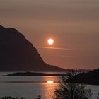 Sonnenuntergang auf den Lofoten