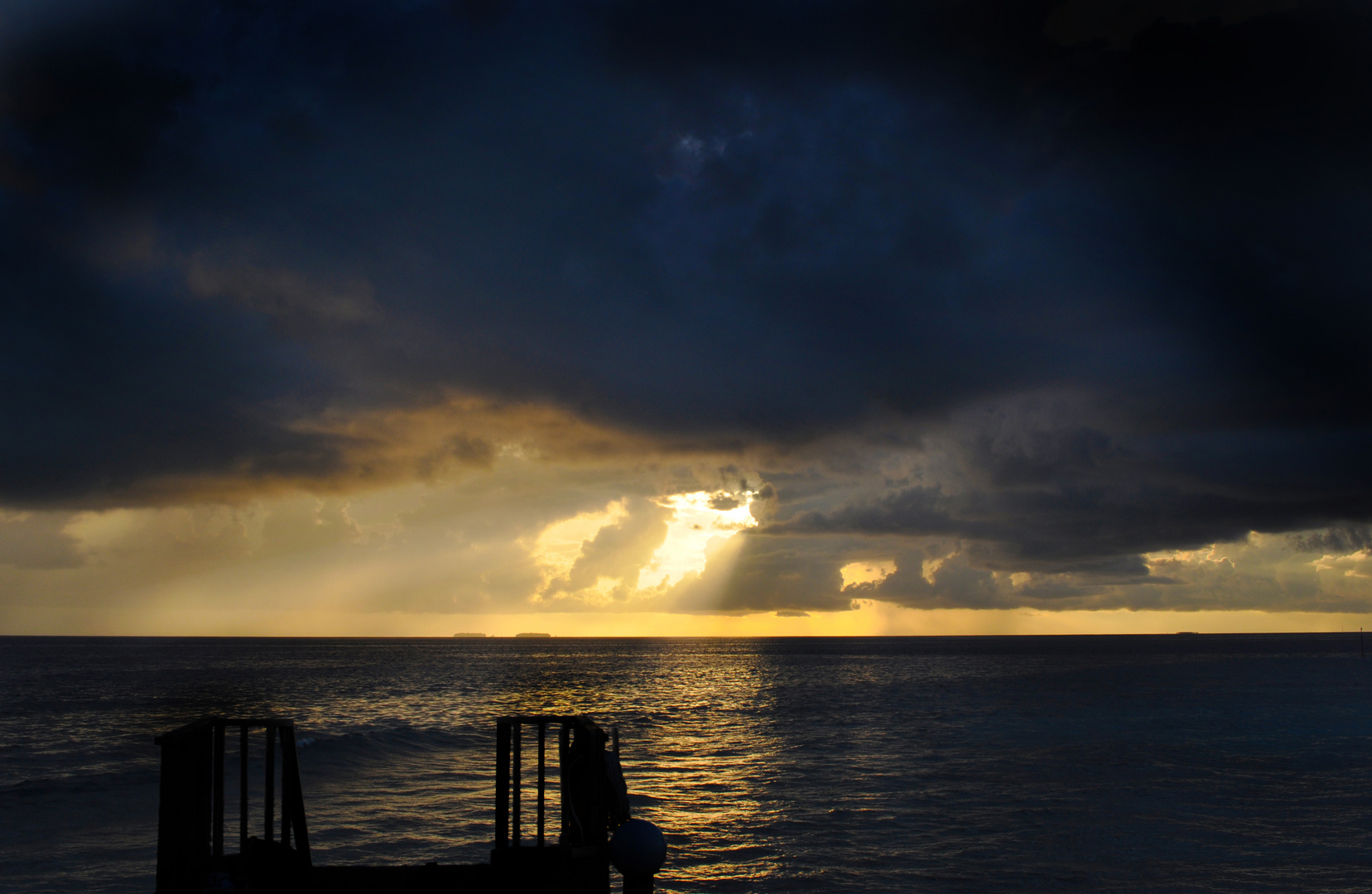 Sonnenuntergang auf den Malediven 2