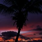 Sonnenuntergang auf den Seychellen