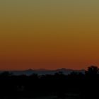 Sonnenuntergang auf der Bitterwasser Lodge