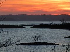 Sonnenuntergang auf der Halbinsel Holnis