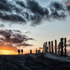 Sonnenuntergang auf der Halde