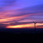 Sonnenuntergang auf der Halde Hoheward / Recklinghausen III