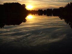 Sonnenuntergang auf der Havel