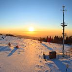 Sonnenuntergang auf der Hornisgrinde