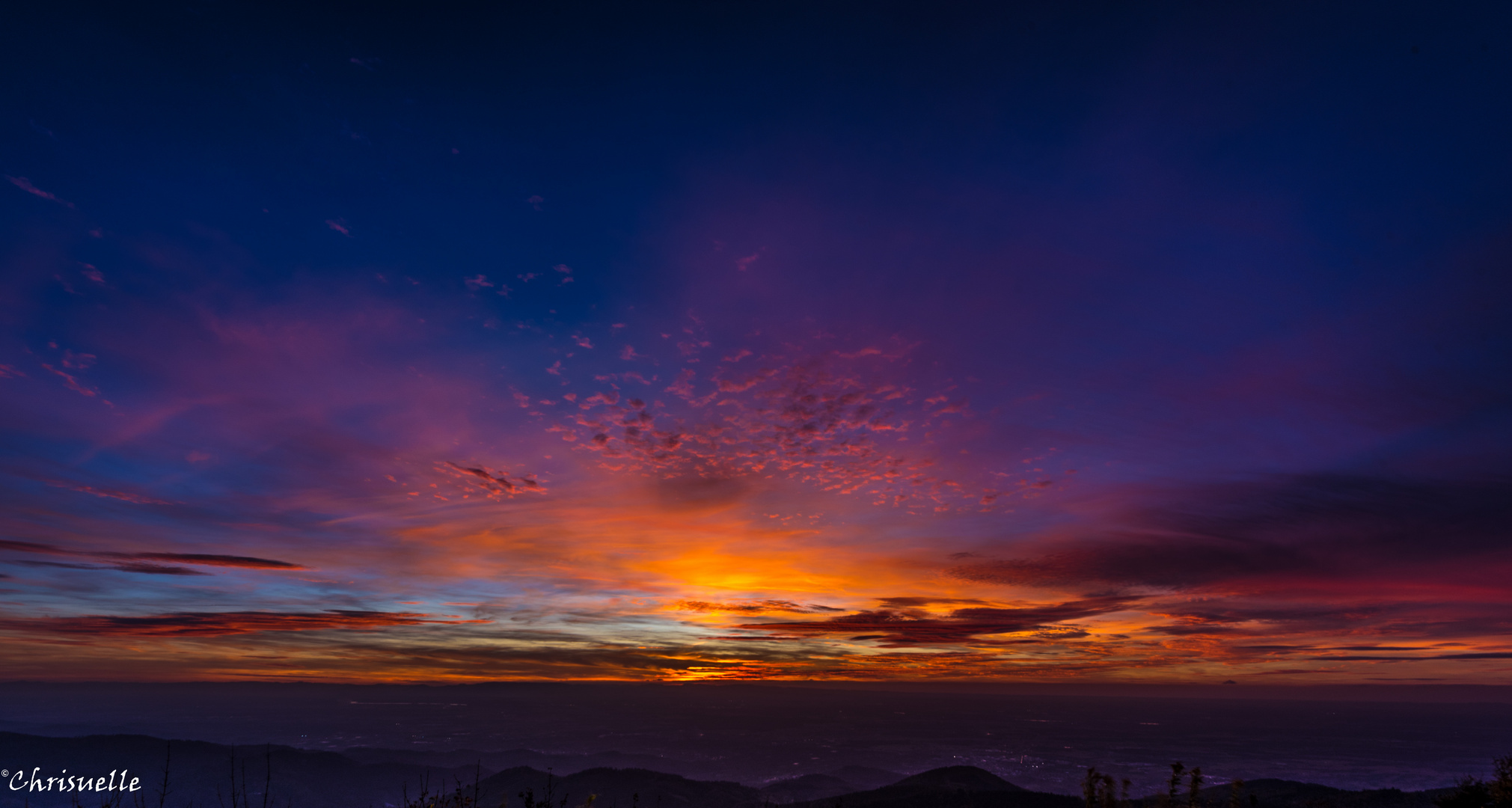 Sonnenuntergang auf der Hornisgrinde