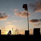 Sonnenuntergang auf der Insel Amrum 2014