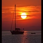 Sonnenuntergang auf der Insel Elba