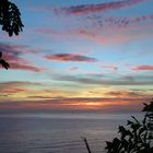 Sonnenuntergang auf der Insel Ko Chang Thailand