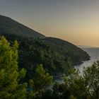 Sonnenuntergang auf der Insel Korcula