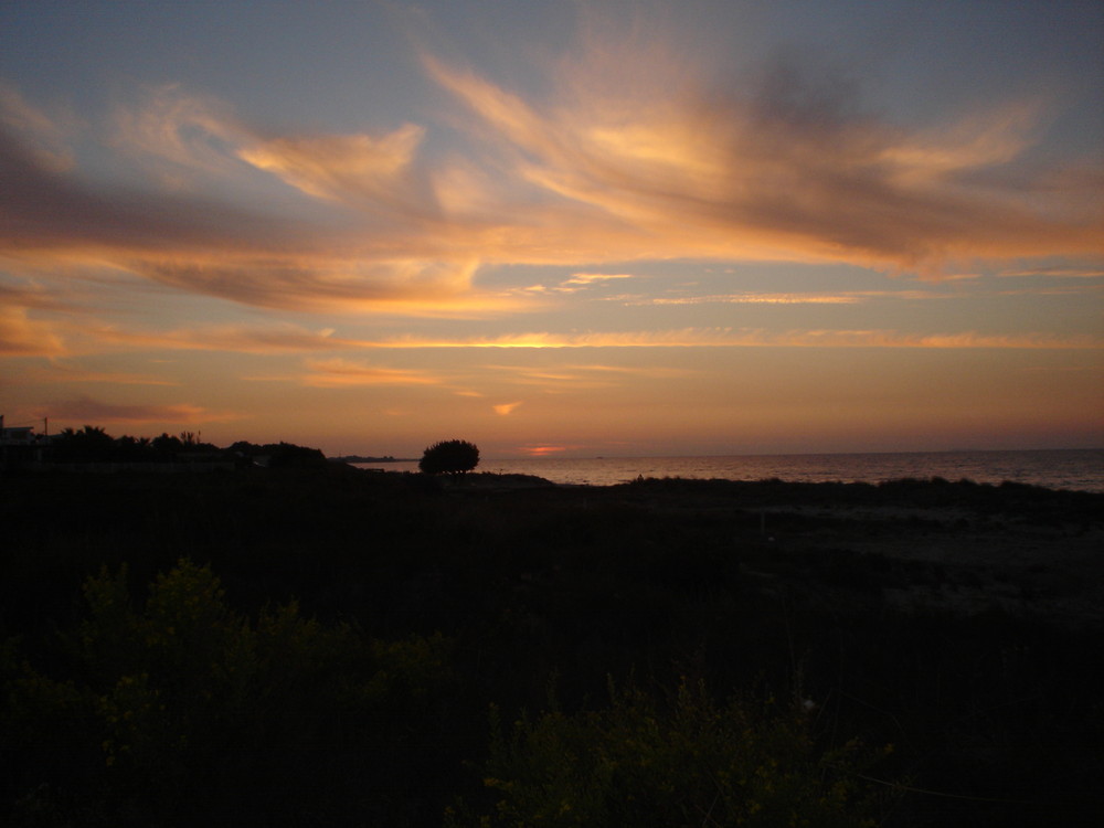 sonnenuntergang auf der insel kos