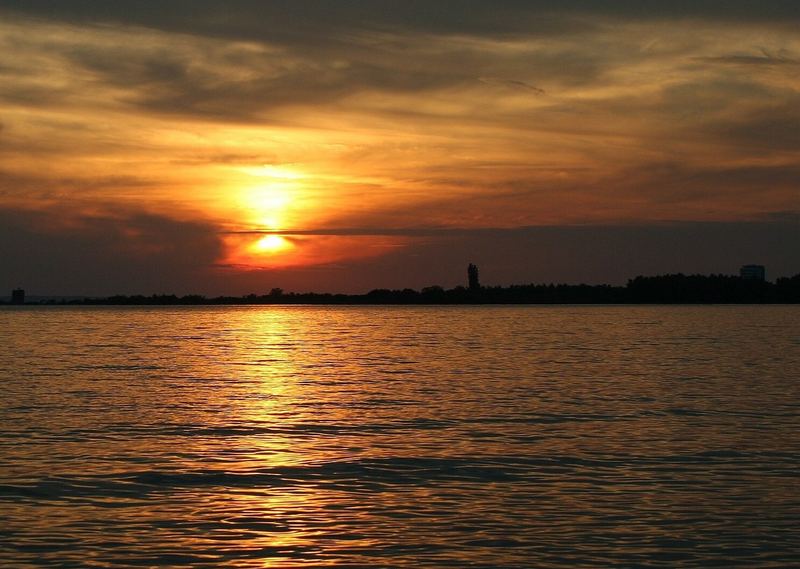 Sonnenuntergang auf der Insel Krk