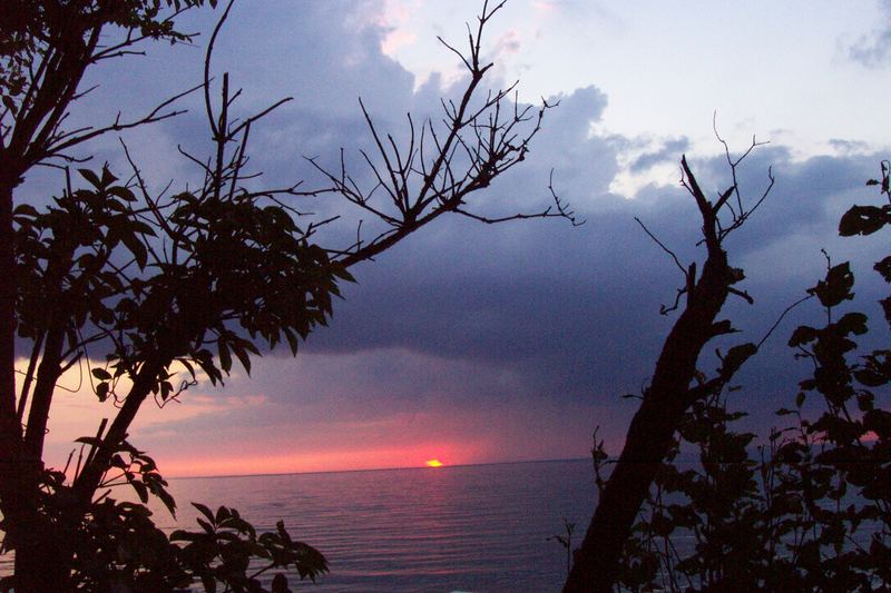 Sonnenuntergang auf der Insel Poel
