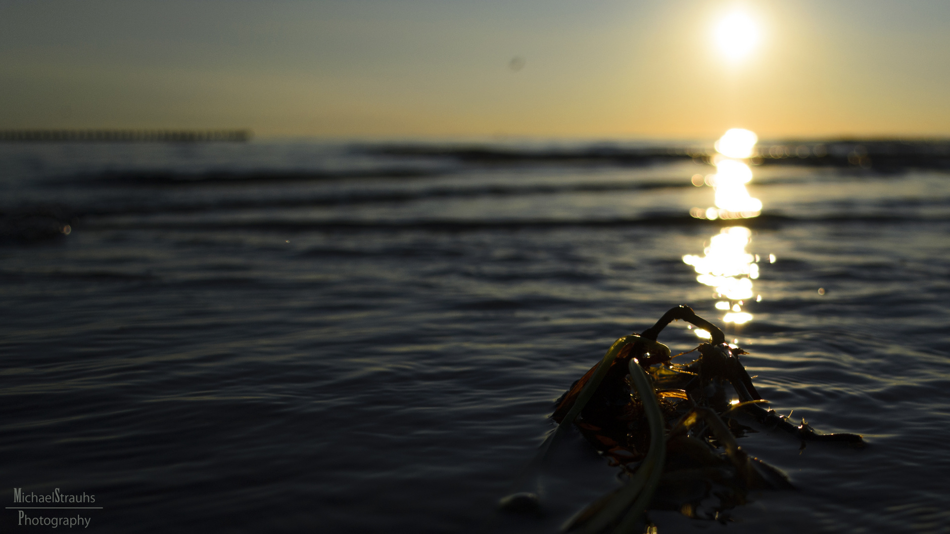 Sonnenuntergang auf der Insel Poel