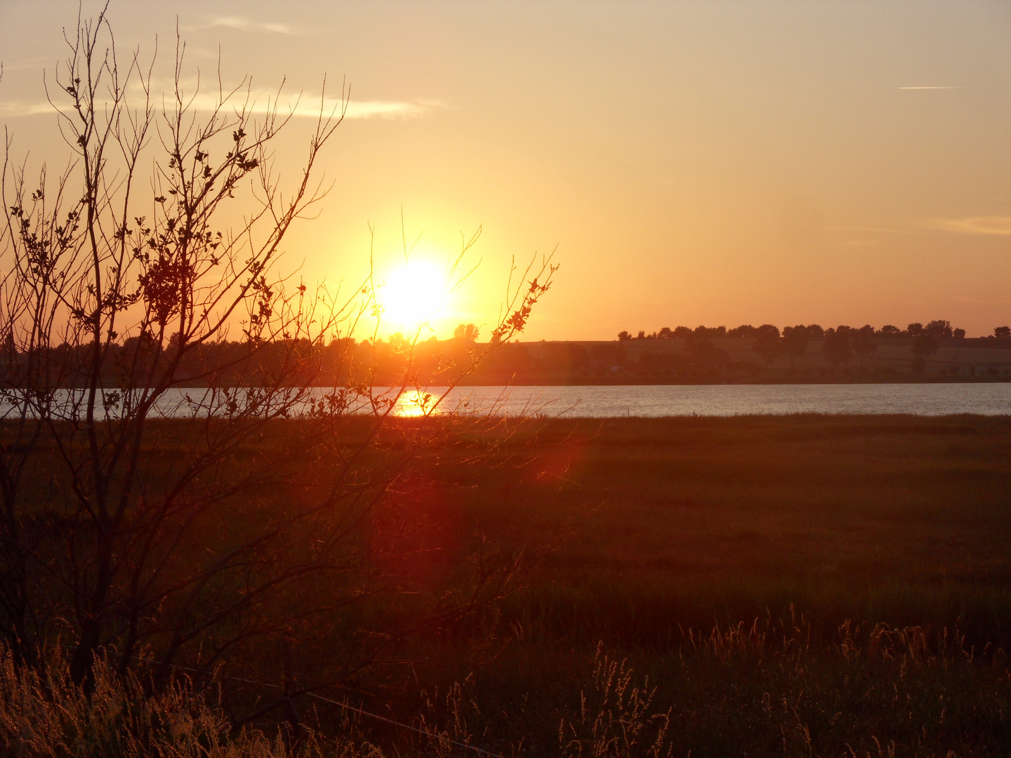 Sonnenuntergang auf der Insel Poel