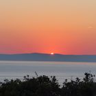 Sonnenuntergang auf der Insel Rab