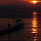 Sonnenuntergang auf der Insel Rab