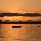 Sonnenuntergang auf der Insel Reichenau