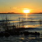 Sonnenuntergang auf der Insel Reichenau 