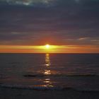 Sonnenuntergang auf der Insel Rügen