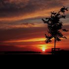 Sonnenuntergang auf der Insel Ummanz