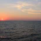 Sonnenuntergang auf der Ostsee 04.08.2014