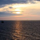 Sonnenuntergang auf der Ostsee