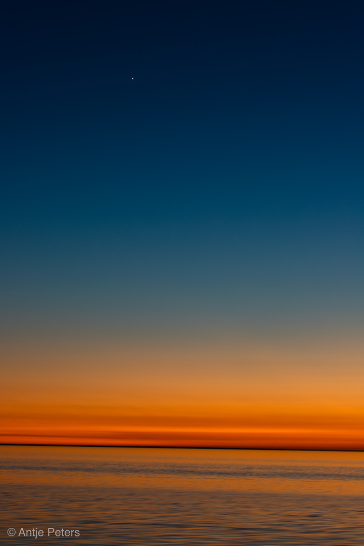 Sonnenuntergang auf der Ostsee