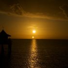 Sonnenuntergang auf der Pier in Naples Florida