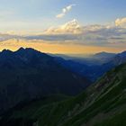 Sonnenuntergang auf der Rappenseehütte