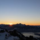 Sonnenuntergang auf der Rigi