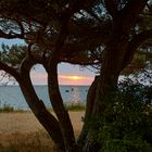 Sonnenuntergang auf der Rügeninsel Ummanz