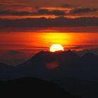 Sonnenuntergang auf der Schmittenhöhe