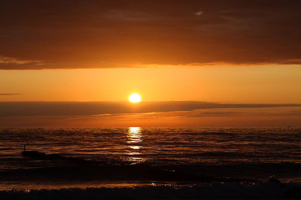 Sonnenuntergang auf der schönsten Insel Deutschlands!