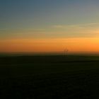 Sonnenuntergang auf der "Schonunger Alm"