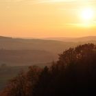 ..Sonnenuntergang auf der STadtmauer in Rüthen