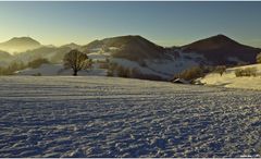 Sonnenuntergang auf der Staffelegg - Kt. AG - CH