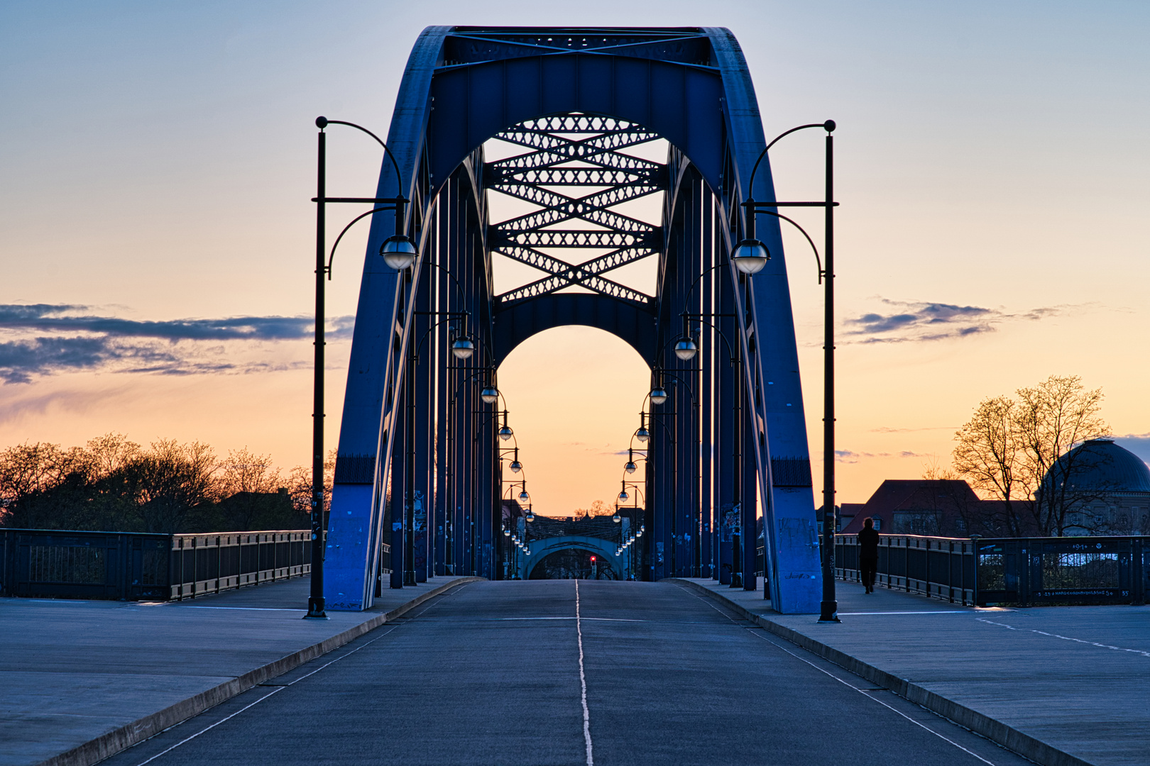 Sonnenuntergang auf der Sternbrücke