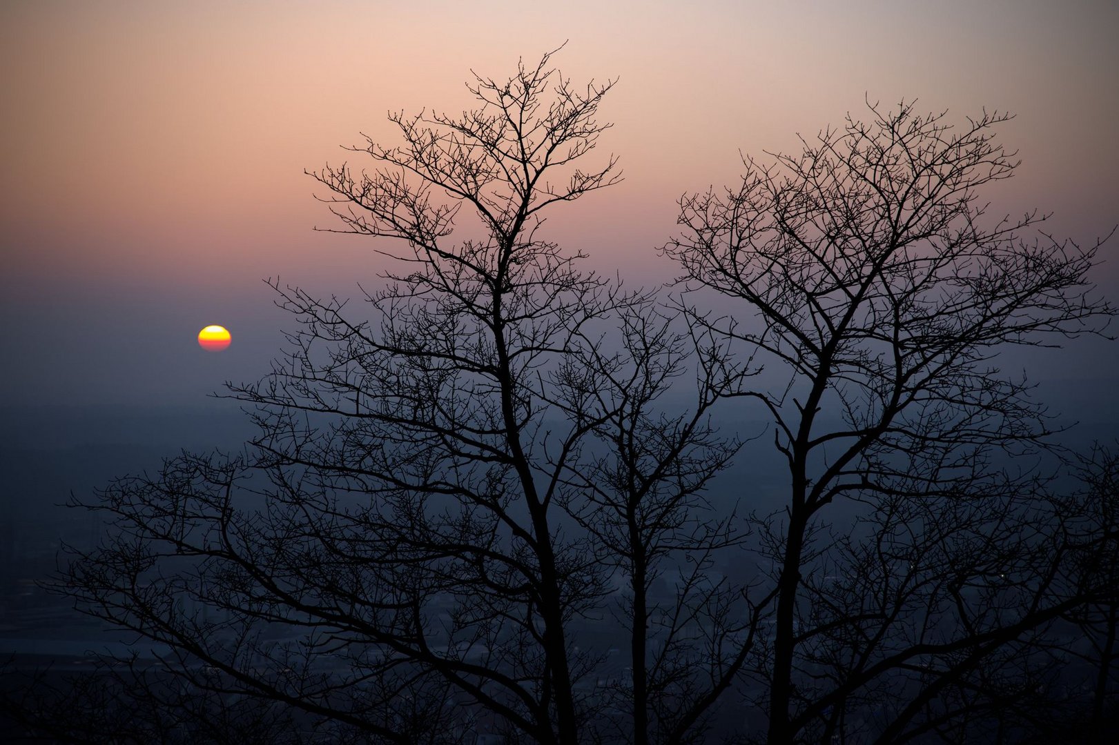 Sonnenuntergang auf der Veitsburg Ravensburg