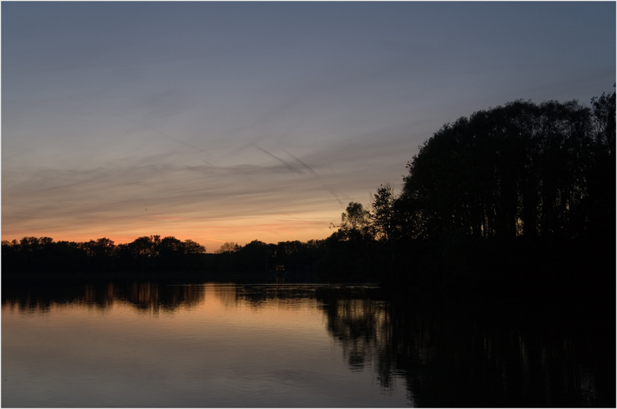 Sonnenuntergang auf der Vogelinsel